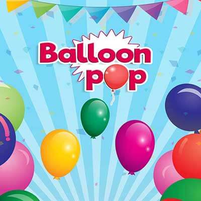 free balloon pop game for kids
