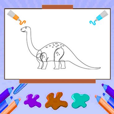 dinosaur coloring pages for kids
