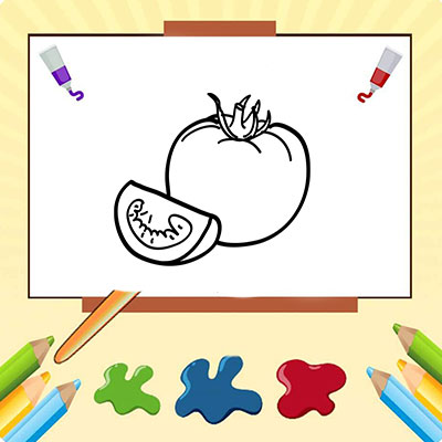 vegetables vegetable coloring pages