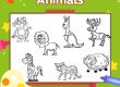 animals coloring pages for kids