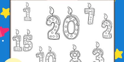 Number Coloring Pages