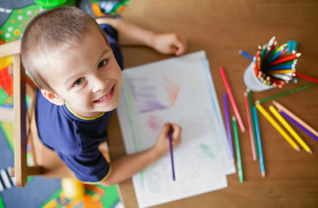 teaching kids to draw