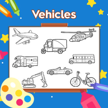 veh vehicle coloring pages
