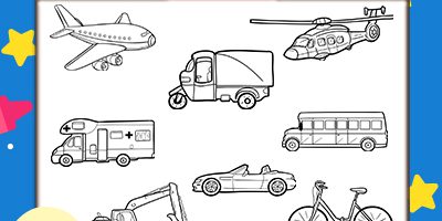 veh vehicle coloring pages