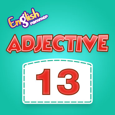 Adjective Quiz 13