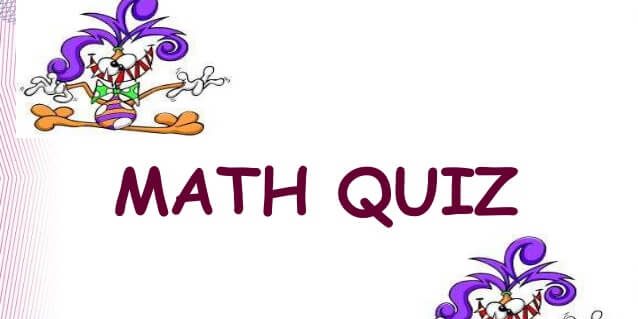 math quiz