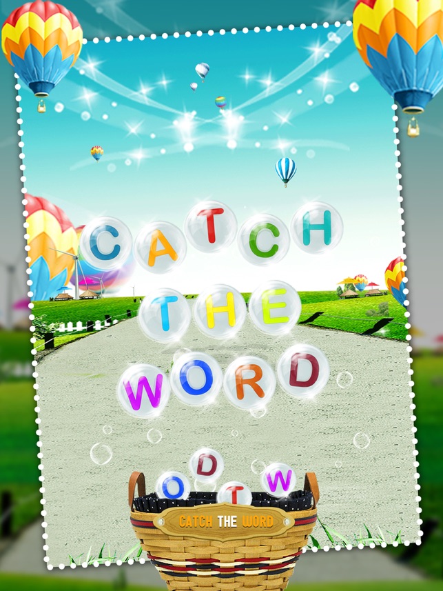 Catch The Word - Learn to Spell Fun Spelling Kids Game