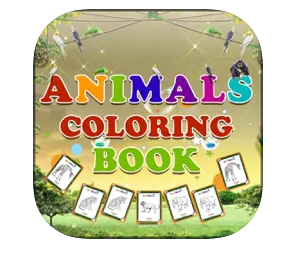 Toddler Animal Coloring Boo‪k