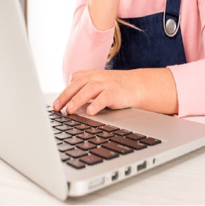 How to teach kids to type