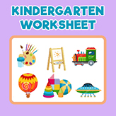 Kindergarten worksheets