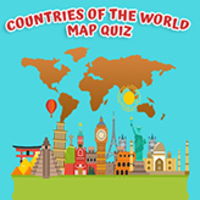 Countries of the world map