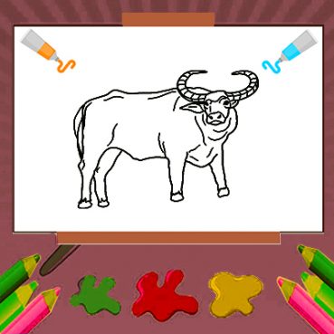 buffalo-worksheet-for-kids