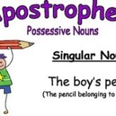 Apostrophe Worksheet