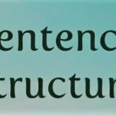 Sentence Structure