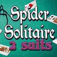 Spider Solitaire 2 Suits Game