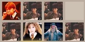 harry potter 2048 game