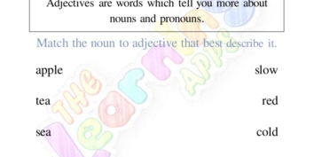 Adjectives Worksheet 03 Adjectives Worksheet 03