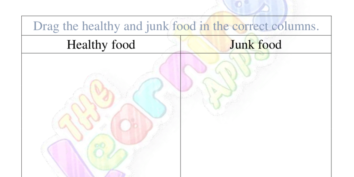 Healthy and unhealthy food 07 Healthy and unhealthy food 07