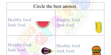 Healthy and unhealthy food 09 Healthy and unhealthy food 09