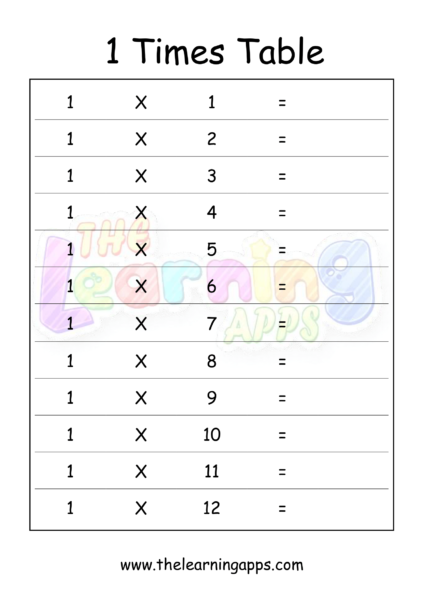 Time Table 1