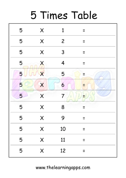 Time Table 5