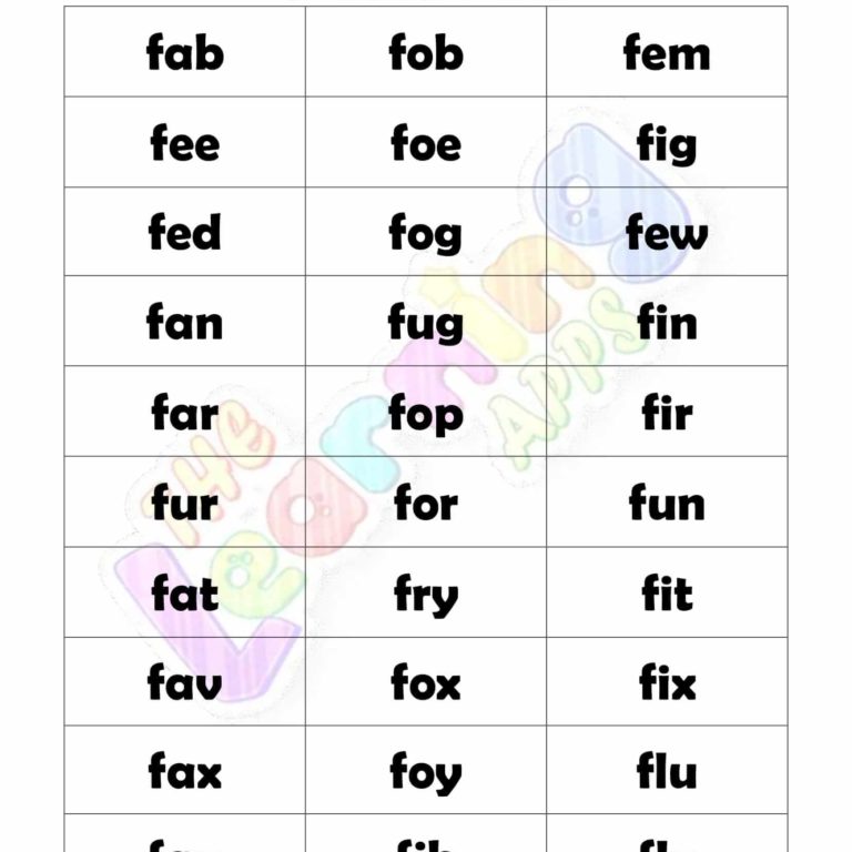 3 LETTER WORD STARTING WITH F 3 LETTER WORD STARTING WITH F