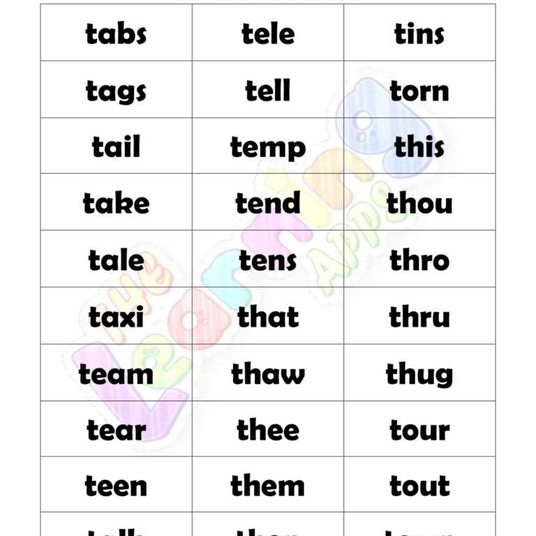 4 LETTER WORD STARTING WITH T 4 LETTER WORD STARTING WITH T