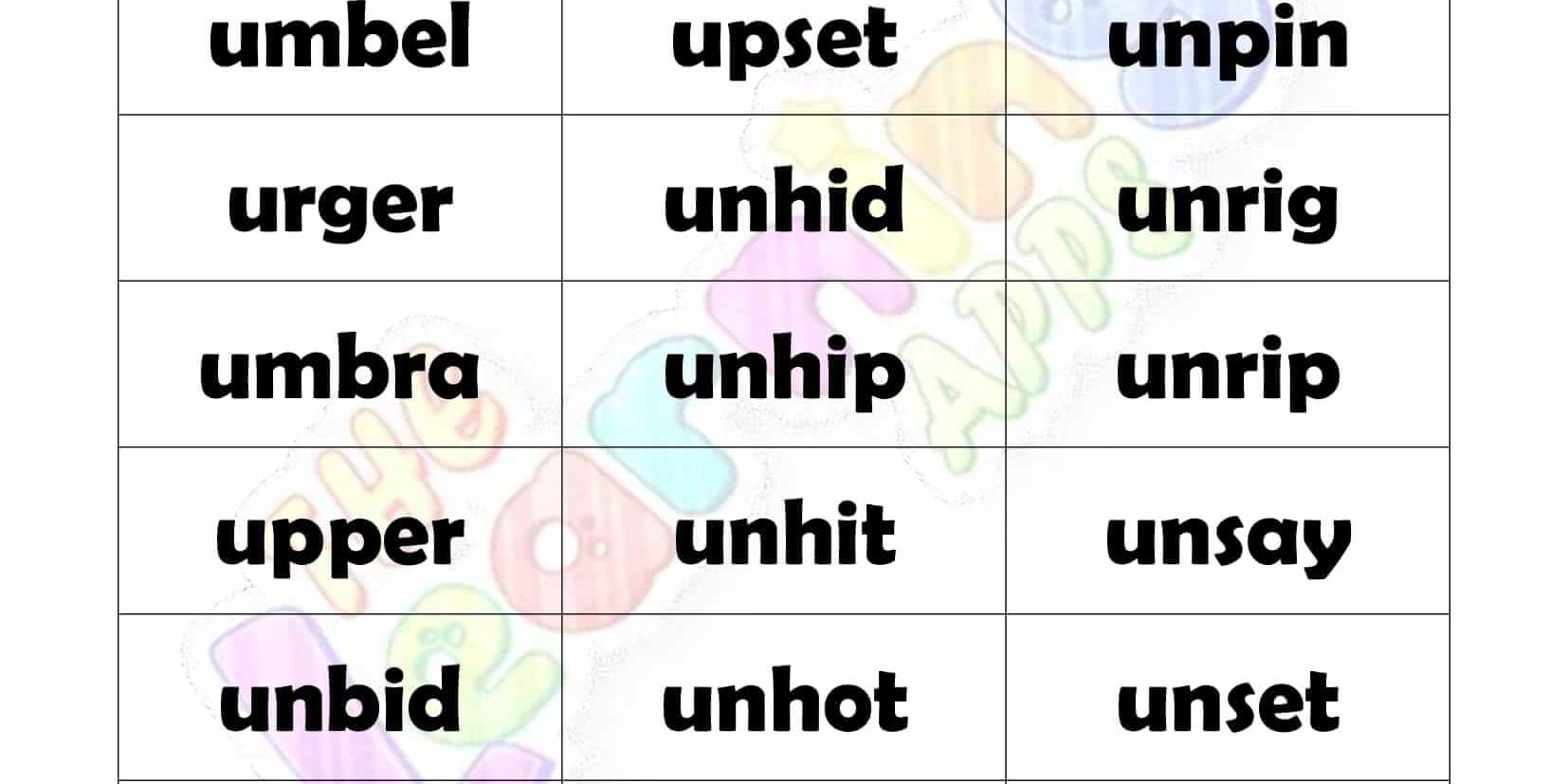 4 Letter Word Starting With U And Ending In E