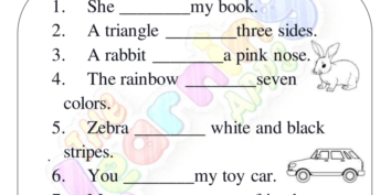 Has and Have Worksheets 05 Has and Have Worksheets 05