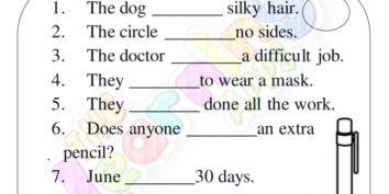 Has and Have Worksheets 07 Has and Have Worksheets 07