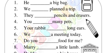 Has and Have Worksheets 08 Has and Have Worksheets 08