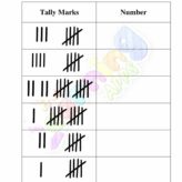 Tally Mark Worksheet 02