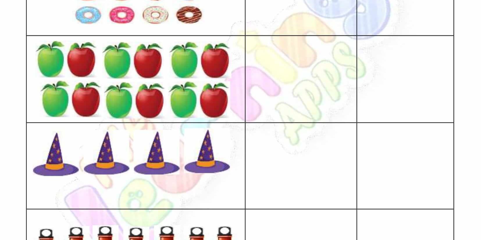 Tally Mark Worksheet 05