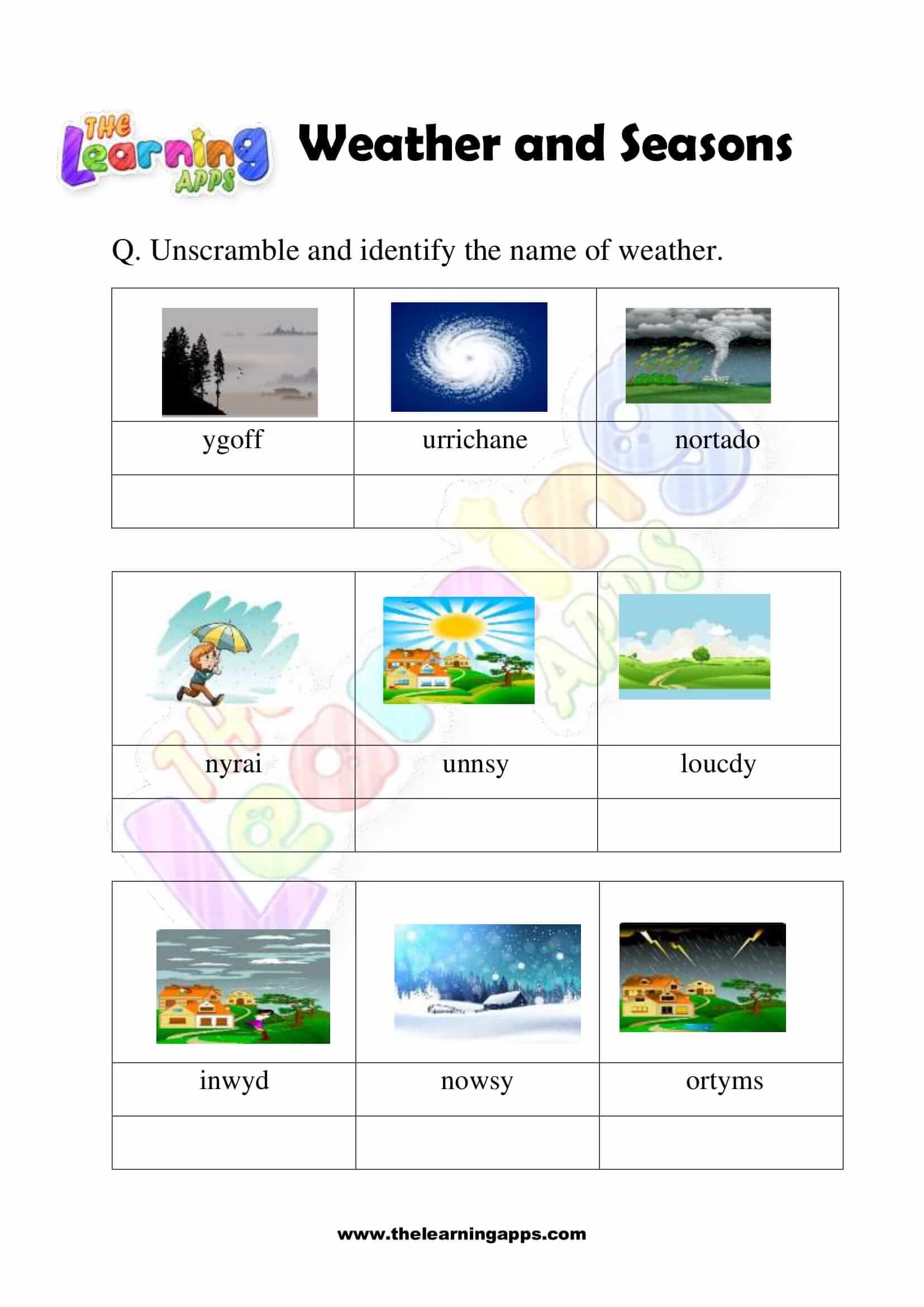 Weather and Seasons