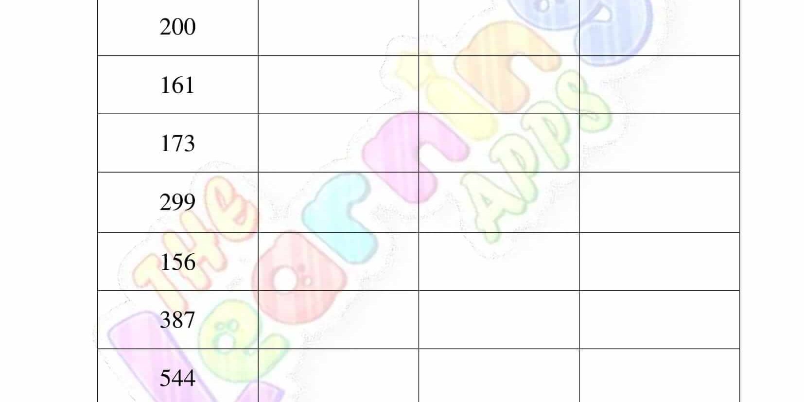 place value worksheet for grade two 01