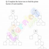 Prime Factors - Grade 2 - Activity 5