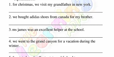 Capitalization-Worksheets-Grade-3-Activity-1