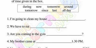 Adverb-of-Time-Worksheets-for-Grade-3-Activity-1 Adverb-of-Time-Worksheets-for-Grade-3-Activity-1