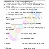 Present-Tense-Worksheets-for-Grade-3-Activity-1