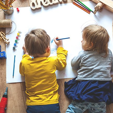 Indoor winter activities for kids.