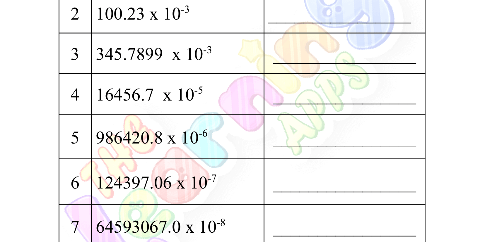 scientific notation worksheet grade 3-02 scientific notation worksheet grade 3-02