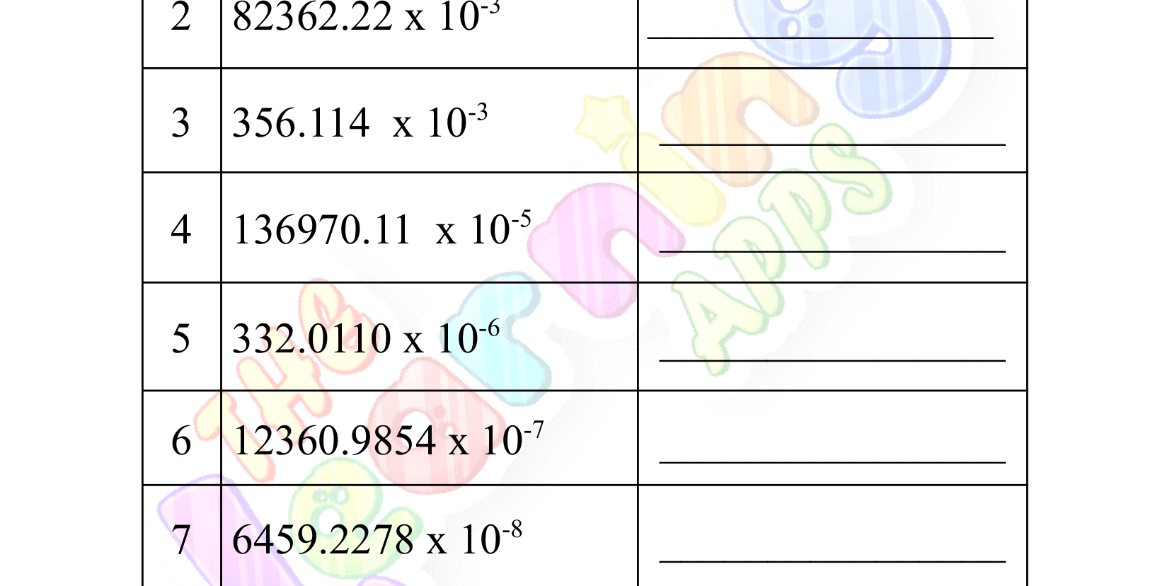 scientific notation worksheet grade 3-06 scientific notation worksheet grade 3-06