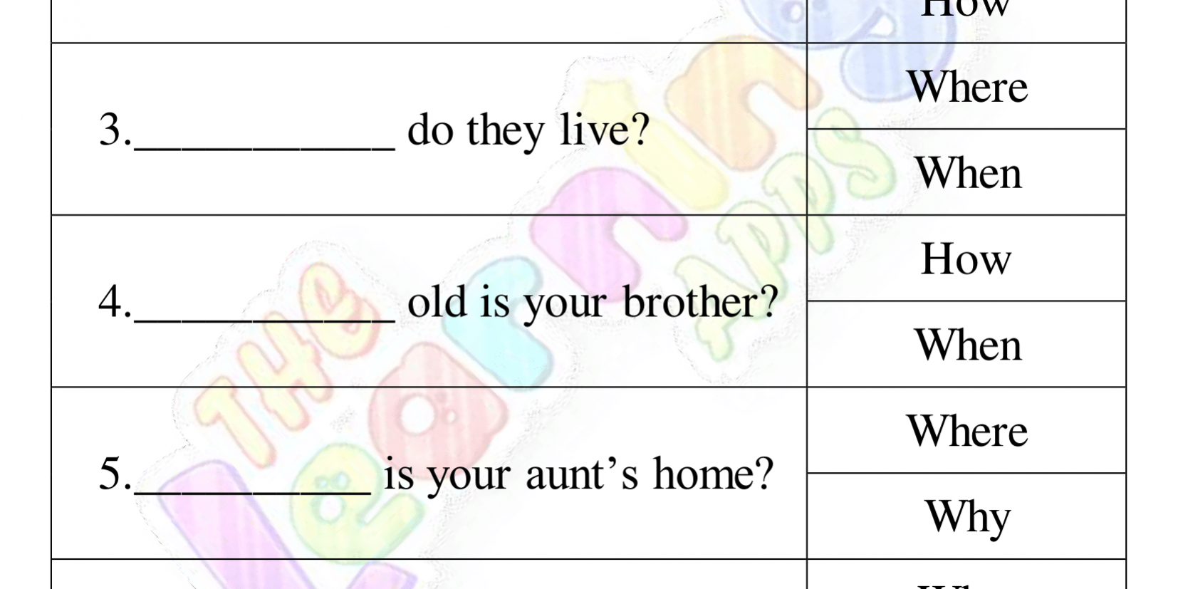 Question-Words-Worksheet-Activity-02 Question-Words-Worksheet-Activity-02