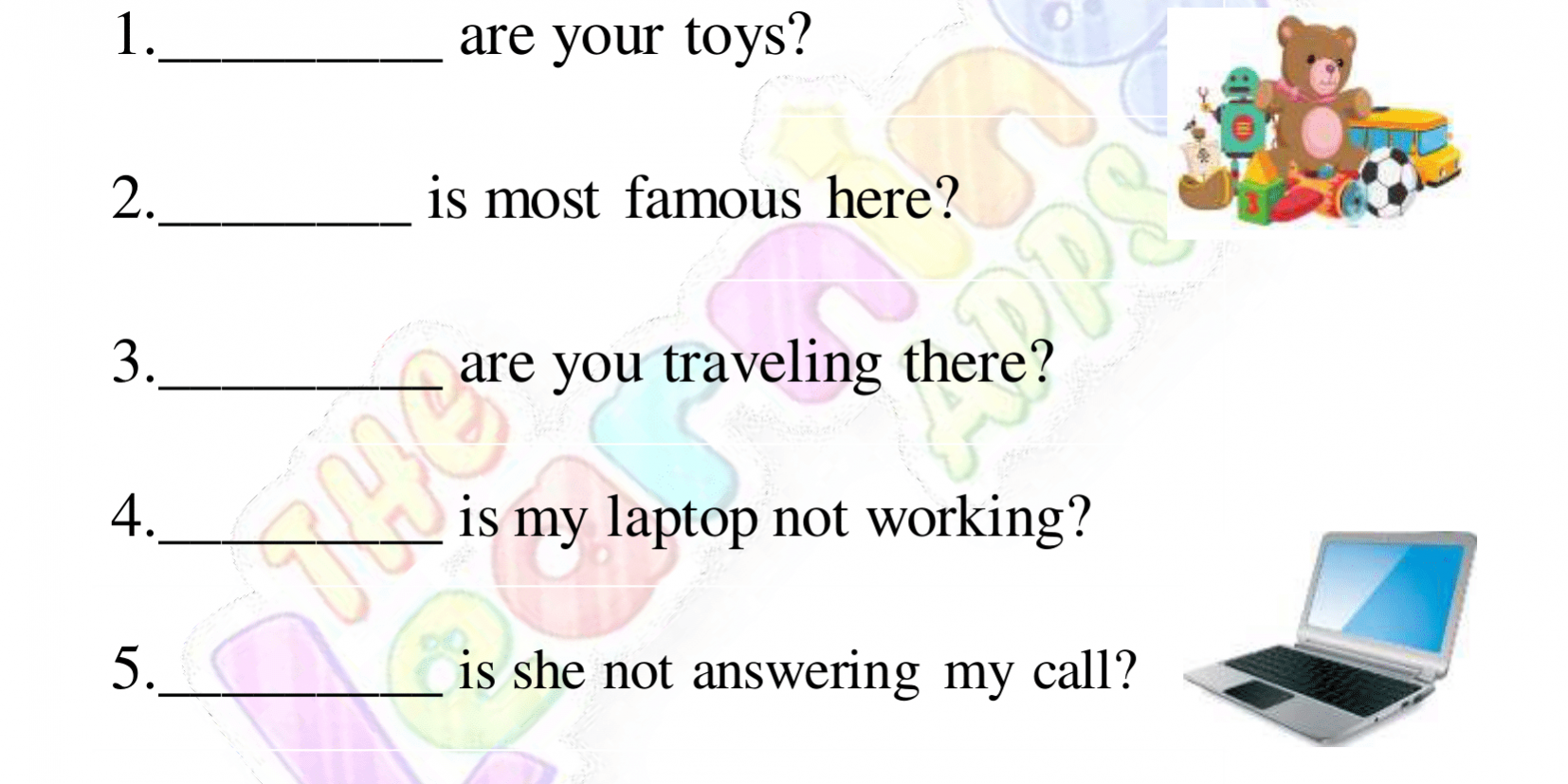 Question-Words-Worksheet-Activity-06 Question-Words-Worksheet-Activity-06