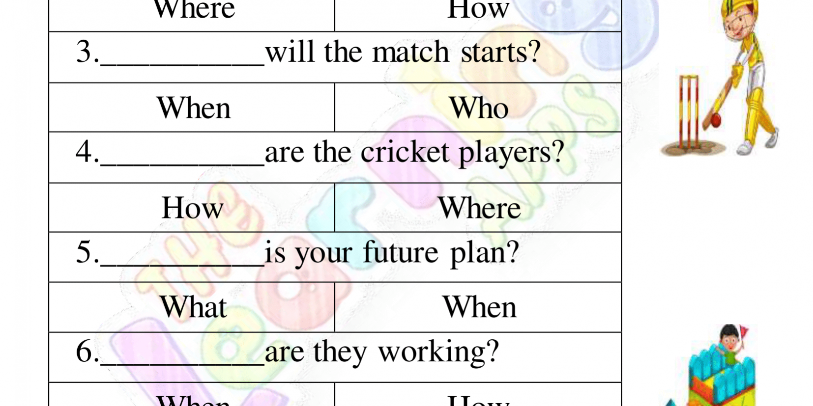Question-Words-Worksheet-Activity-07 Question-Words-Worksheet-Activity-07