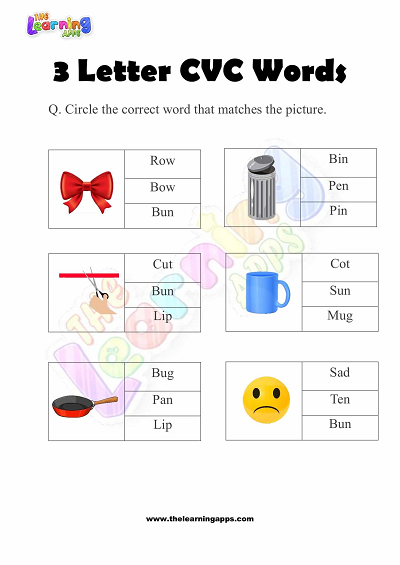 3-Letter-CVC-Words-Worksheets-for-Kindergarten-Activity-6