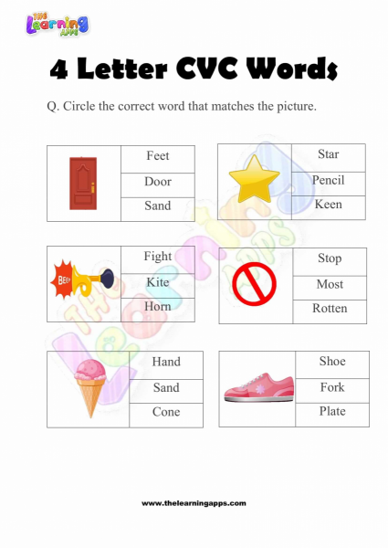 4-Letter-CVC-Words-Worksheets-for-Preshool-Activity-10