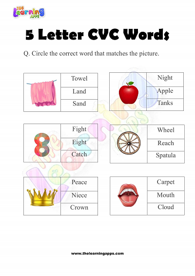 5-Letter-CVC-Words-Worksheets-for-Kindergarten-Activity-9