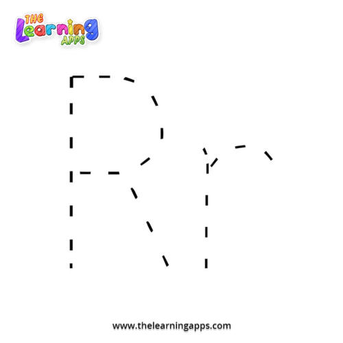 Letter R Tracing Worksheet