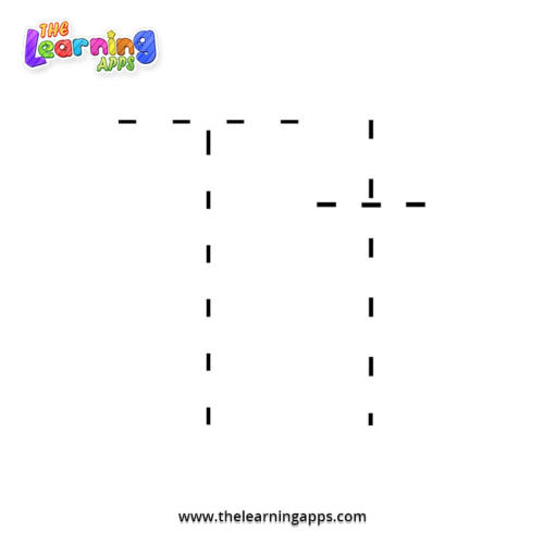 Letter T Tracing Worksheet